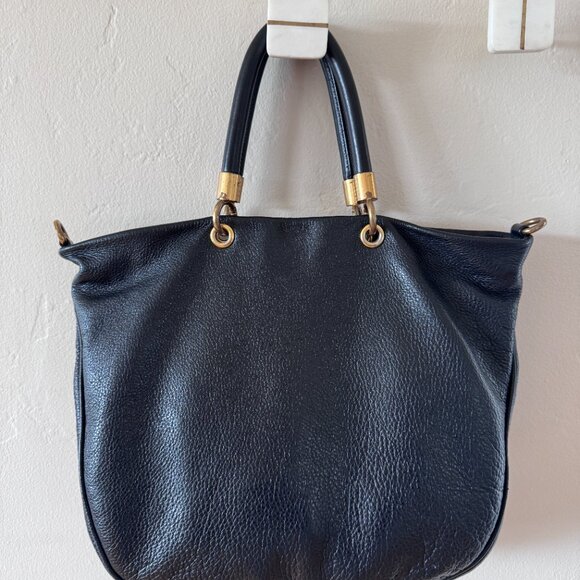 Marc by Marc Jacobs Black Leather Top Handle Bag - Picture 4 of 6